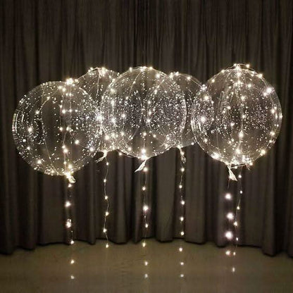 Colorful Reusable LED Decor Balloons