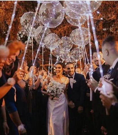 Colorful Reusable LED Decor Balloons