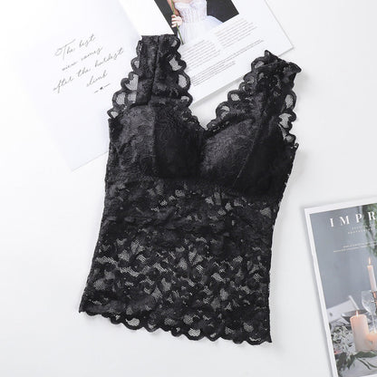 Pretty Lace Cami Vest for Women