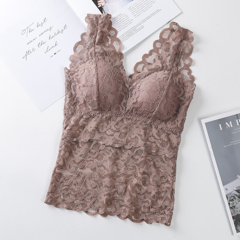 Pretty Lace Cami Vest for Women