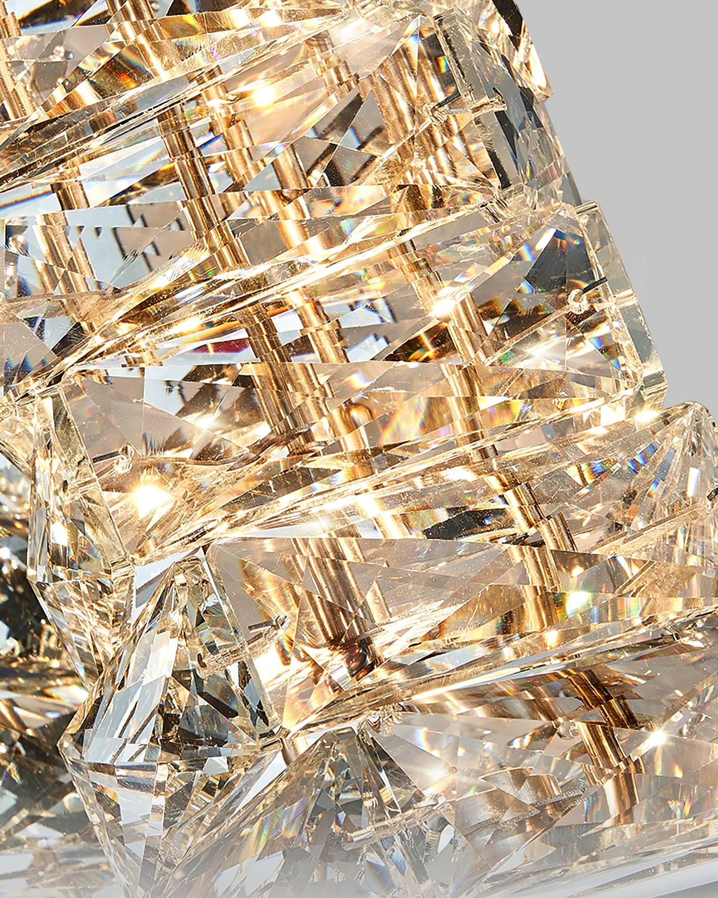 Glossy Glass Panel Lamp