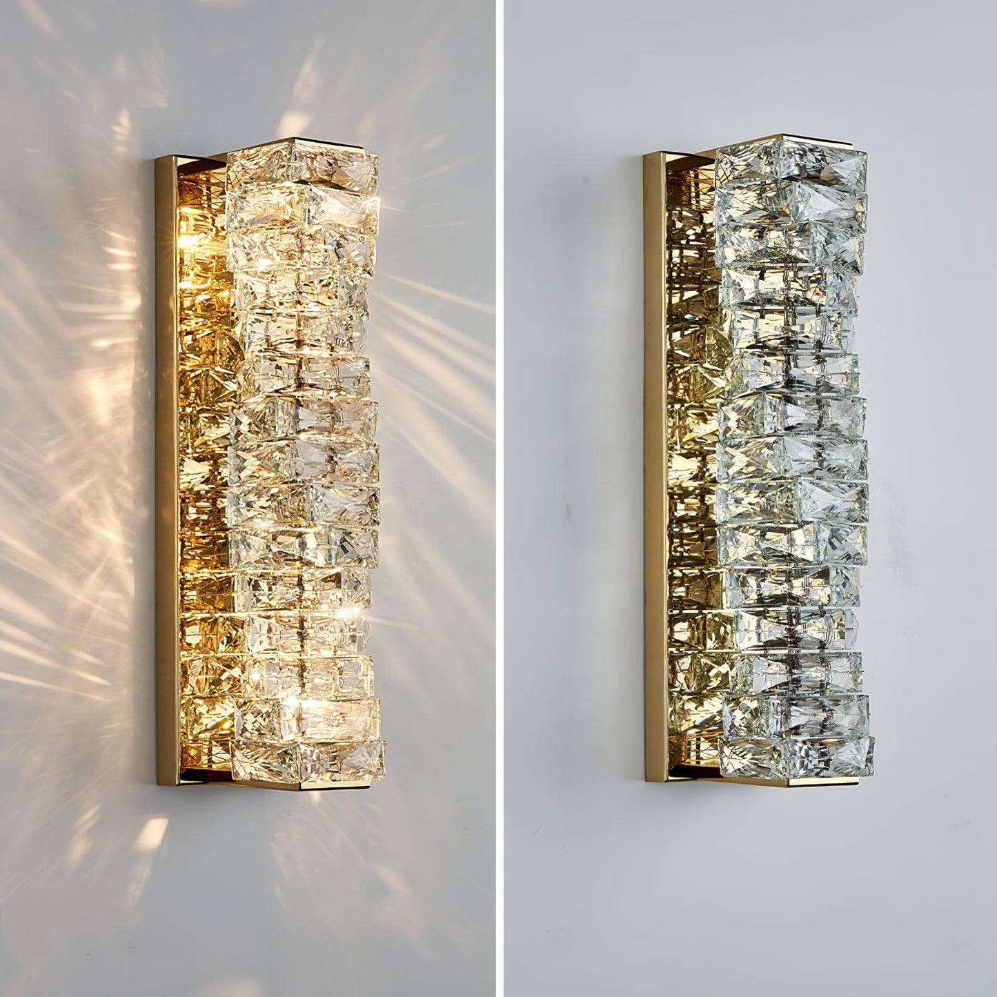 Glossy Glass Panel Lamp