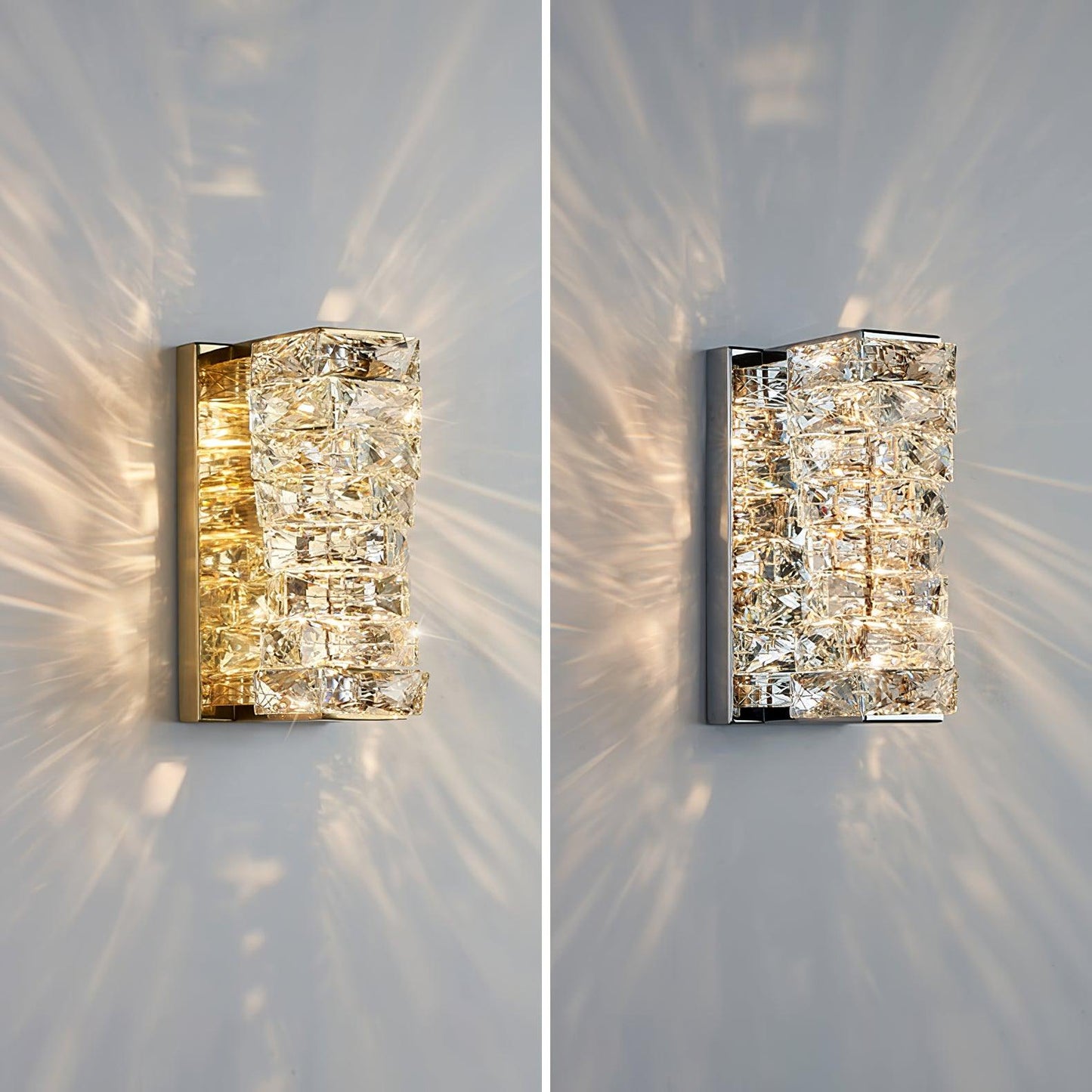 Glossy Glass Panel Lamp