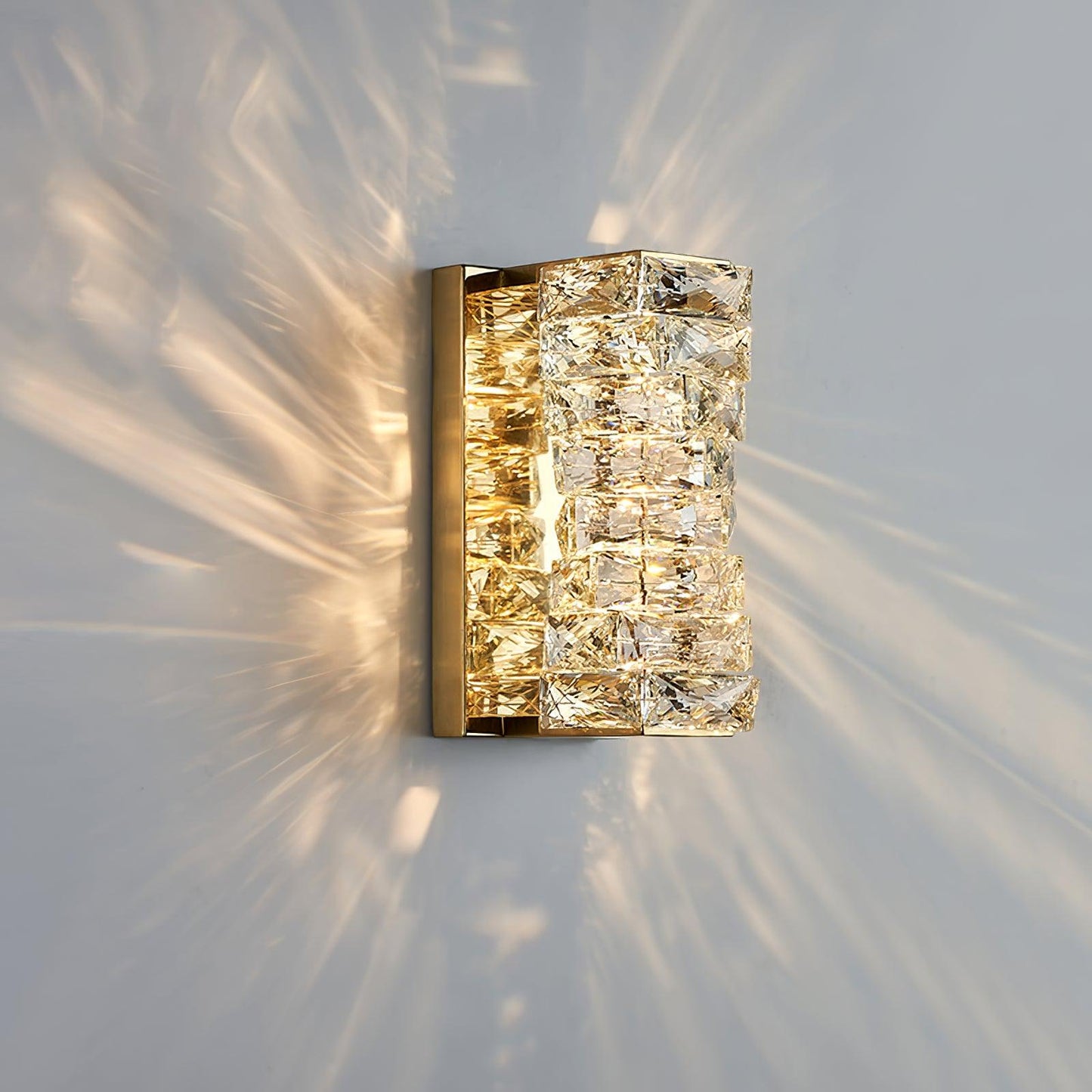 Glossy Glass Panel Lamp