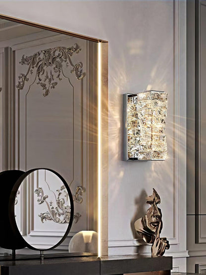 Glossy Glass Panel Lamp