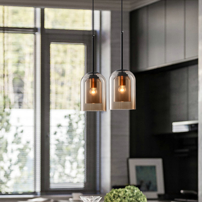 Elegant Glass Pendant Lamp