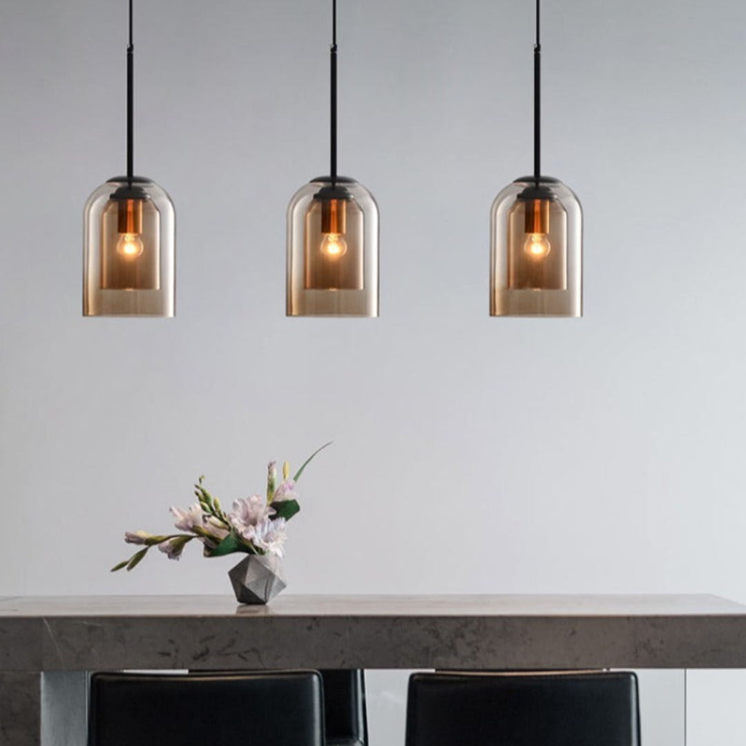 Elegant Glass Pendant Lamp
