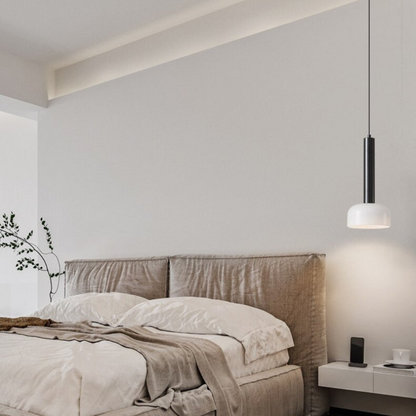 Sleek Copper LED Pendant Light - Adjustable Modern Fixtures