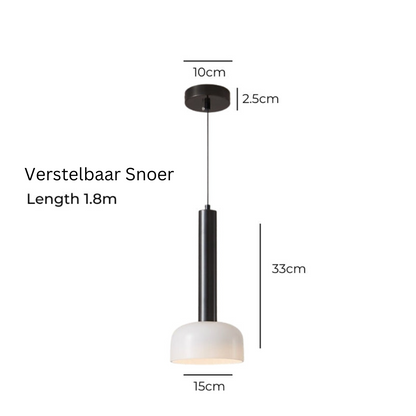 Sleek Copper LED Pendant Light - Adjustable Modern Fixtures