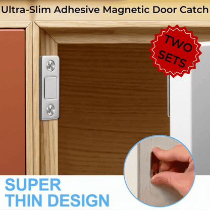 Thin Magnetic Door Stop for Quiet Shut - Cofik