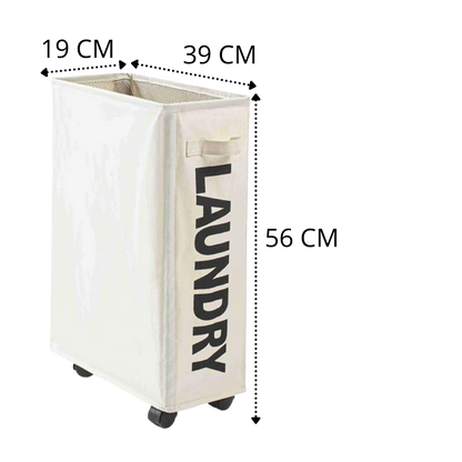 Foldable Clothes Hamper Cart
