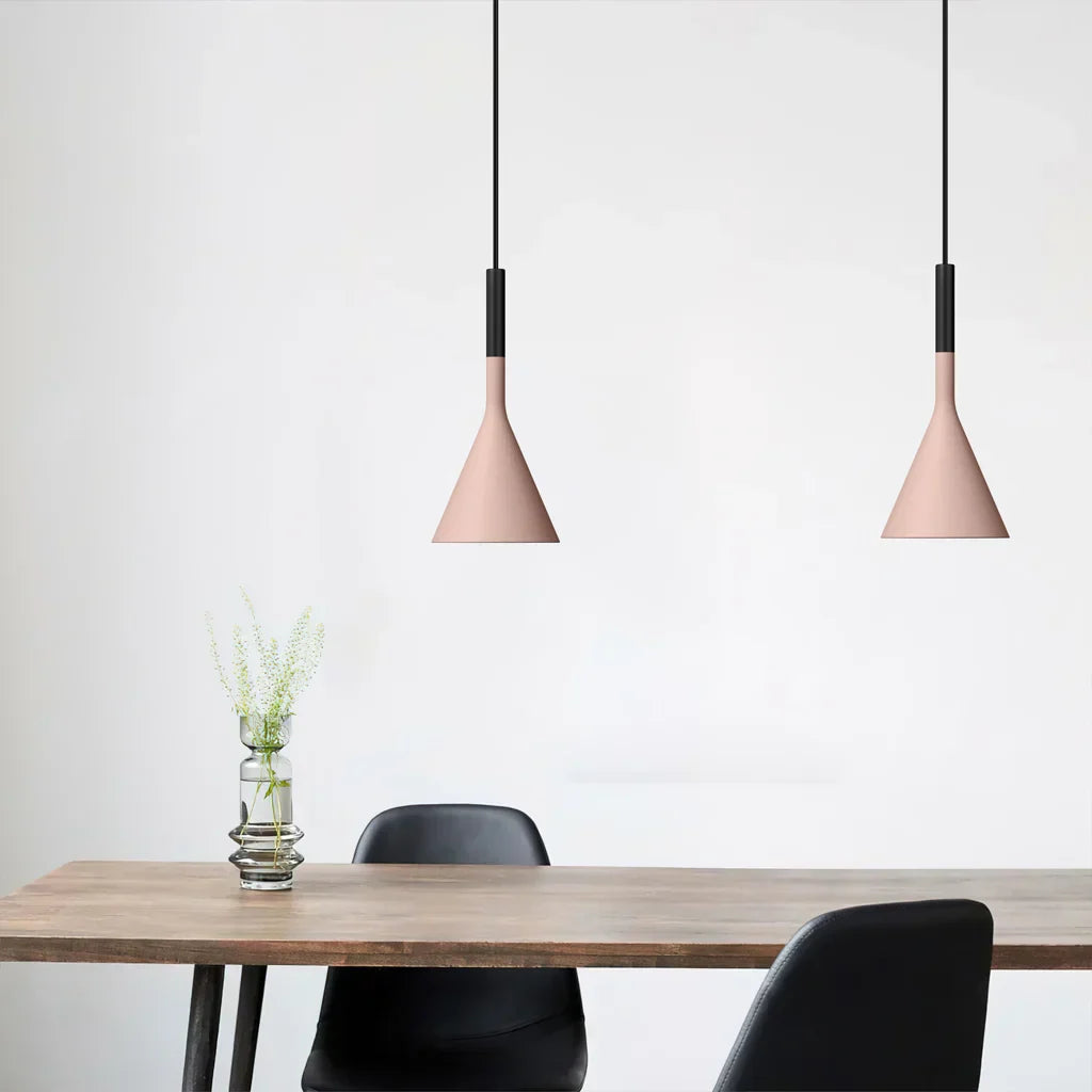 Modern Grey Concrete Pendant Light Fixture