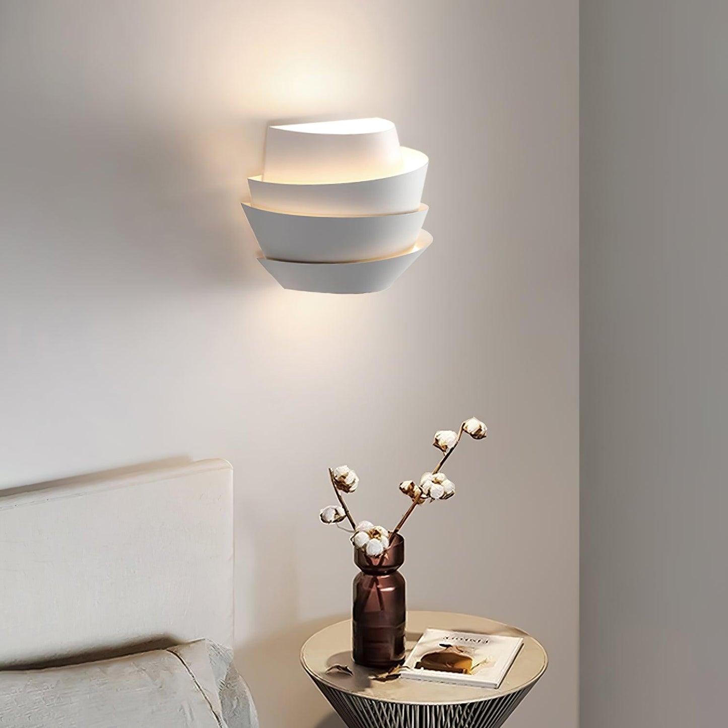 Warm Vintage French Wall Light