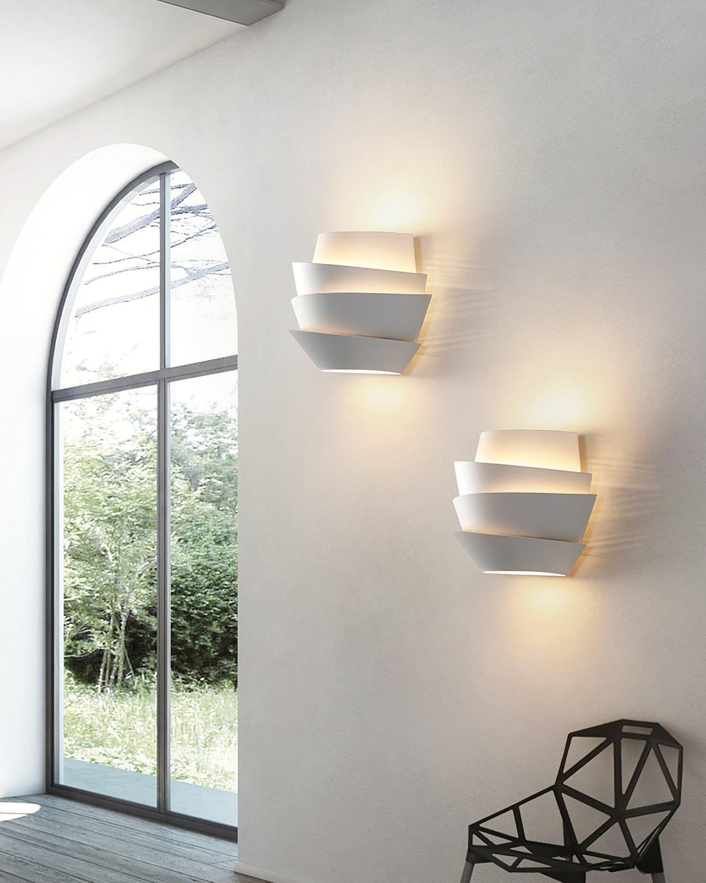 Warm Vintage French Wall Light