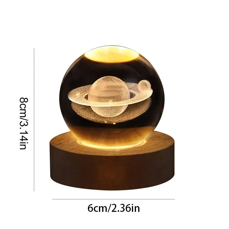 Cosmic Globe LED Table Lamp