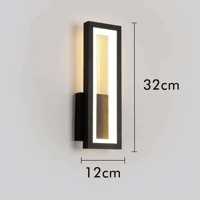 Sleek LED Wall Light for Living Room and Hallway - Cofik