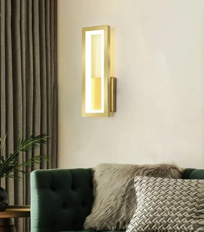 Sleek LED Wall Light for Living Room and Hallway