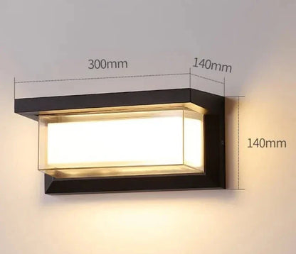 Outdoor Weatherproof LED Wall Light