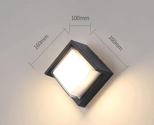 Outdoor Weatherproof LED Wall Light