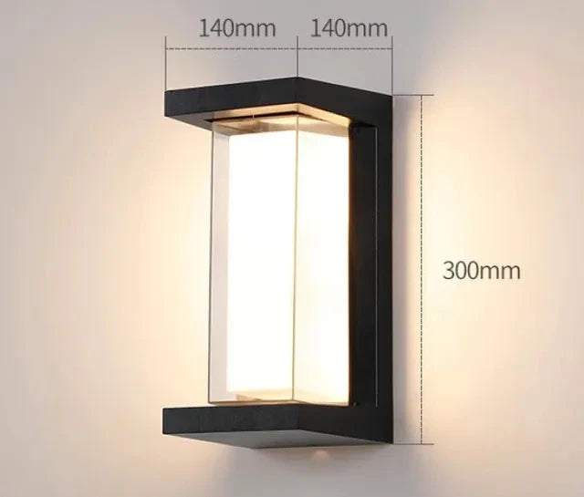 Outdoor Weatherproof LED Wall Light