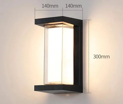 Outdoor Weatherproof LED Wall Light