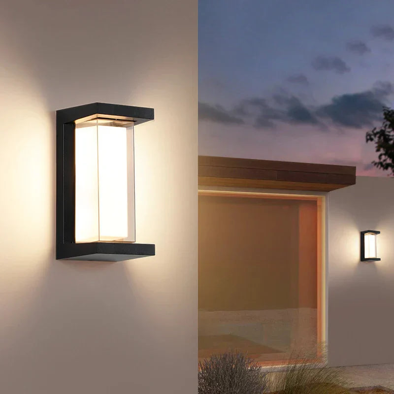 Outdoor Weatherproof LED Wall Light