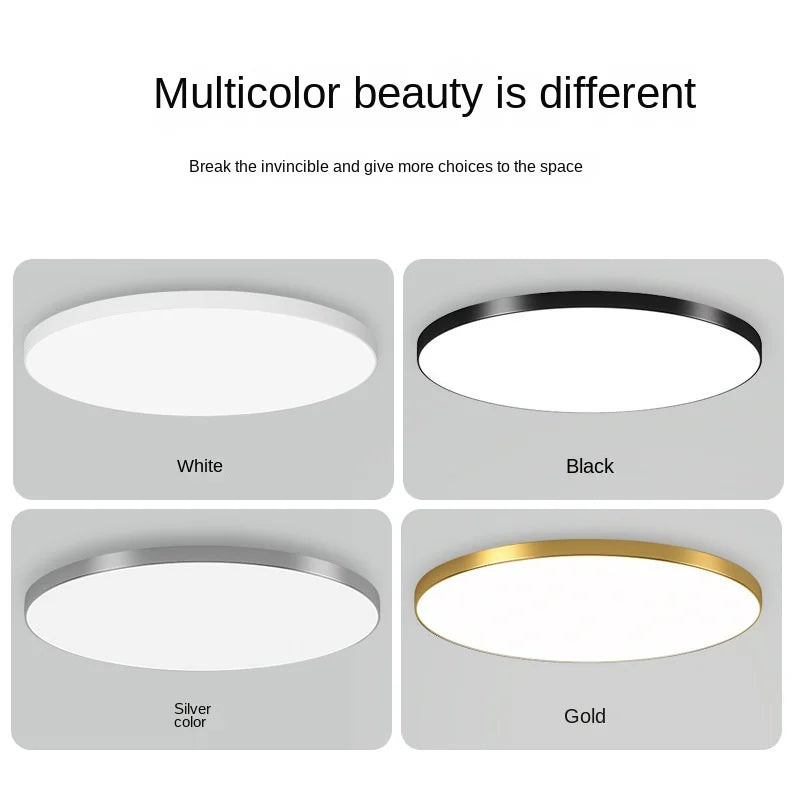 Sleek Contemporary LED Ceiling Light Fixture
