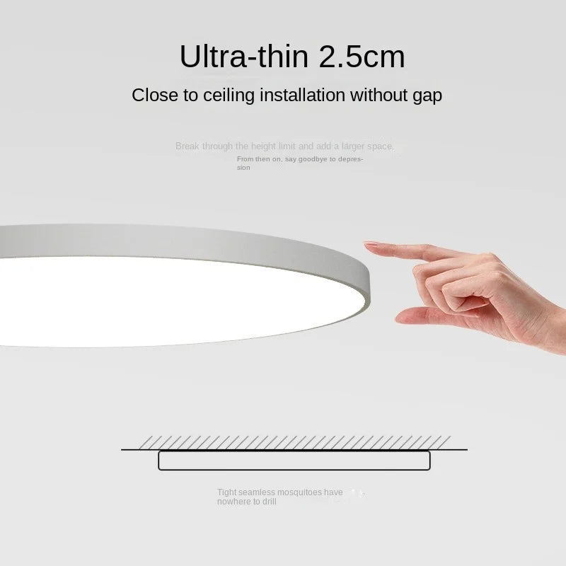 Sleek Contemporary LED Ceiling Light Fixture