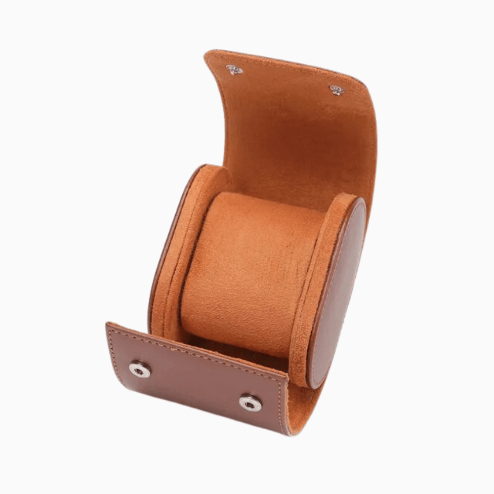 Luxury Leather Watch Travel Box