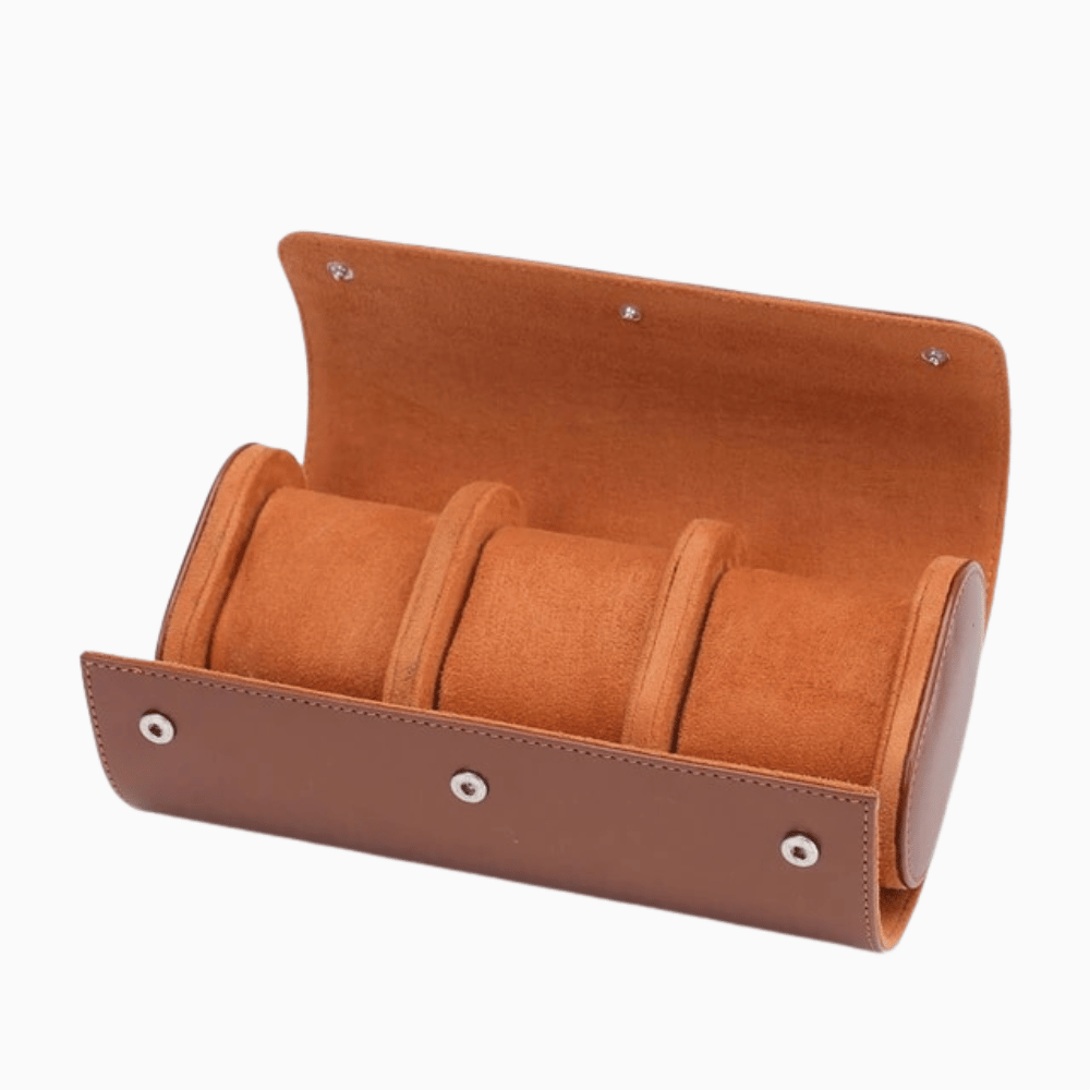 Luxury Leather Watch Travel Box