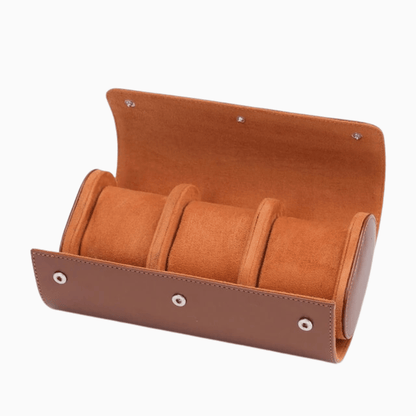 Luxury Leather Watch Travel Box