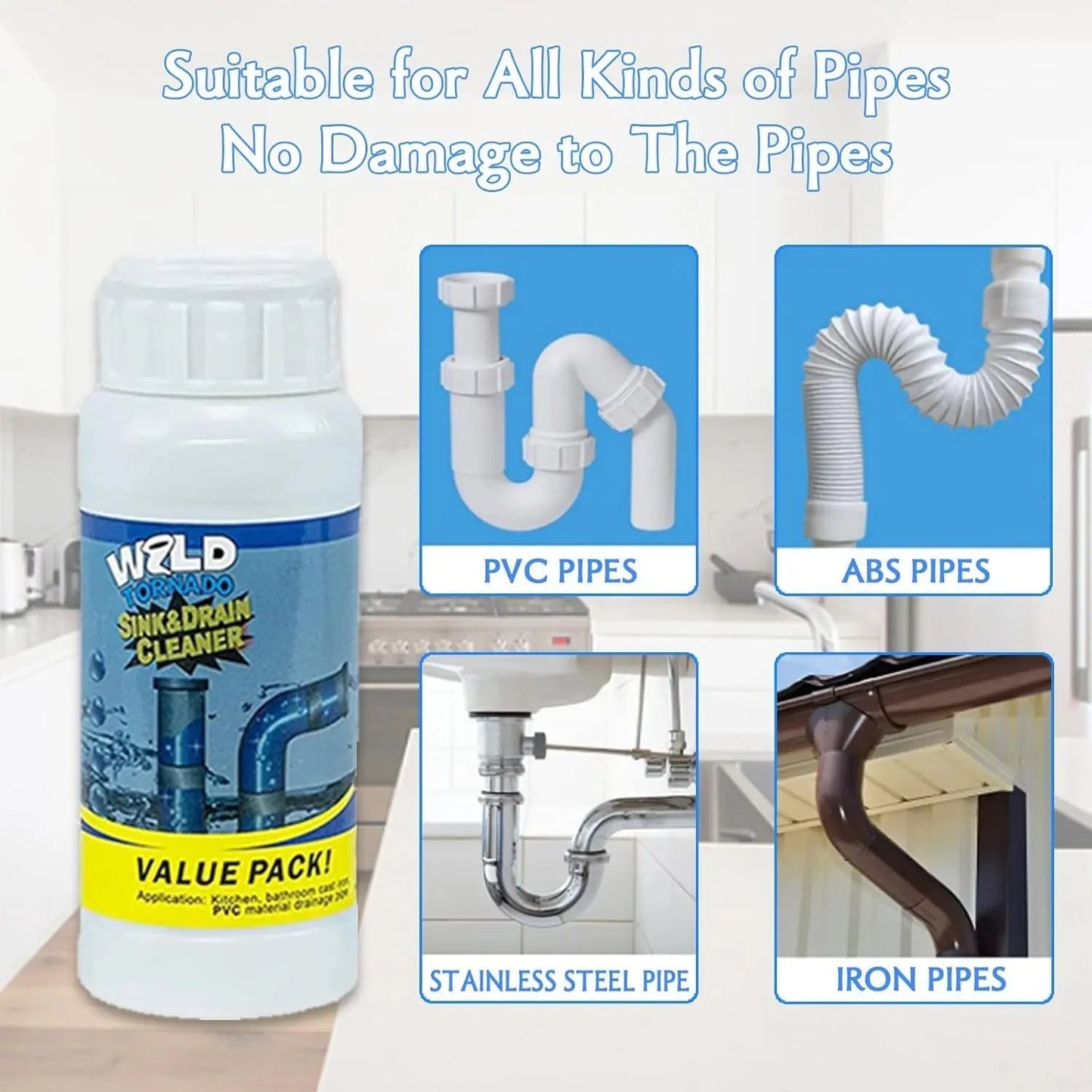Effective Drain Cleaner for Tough Clogs