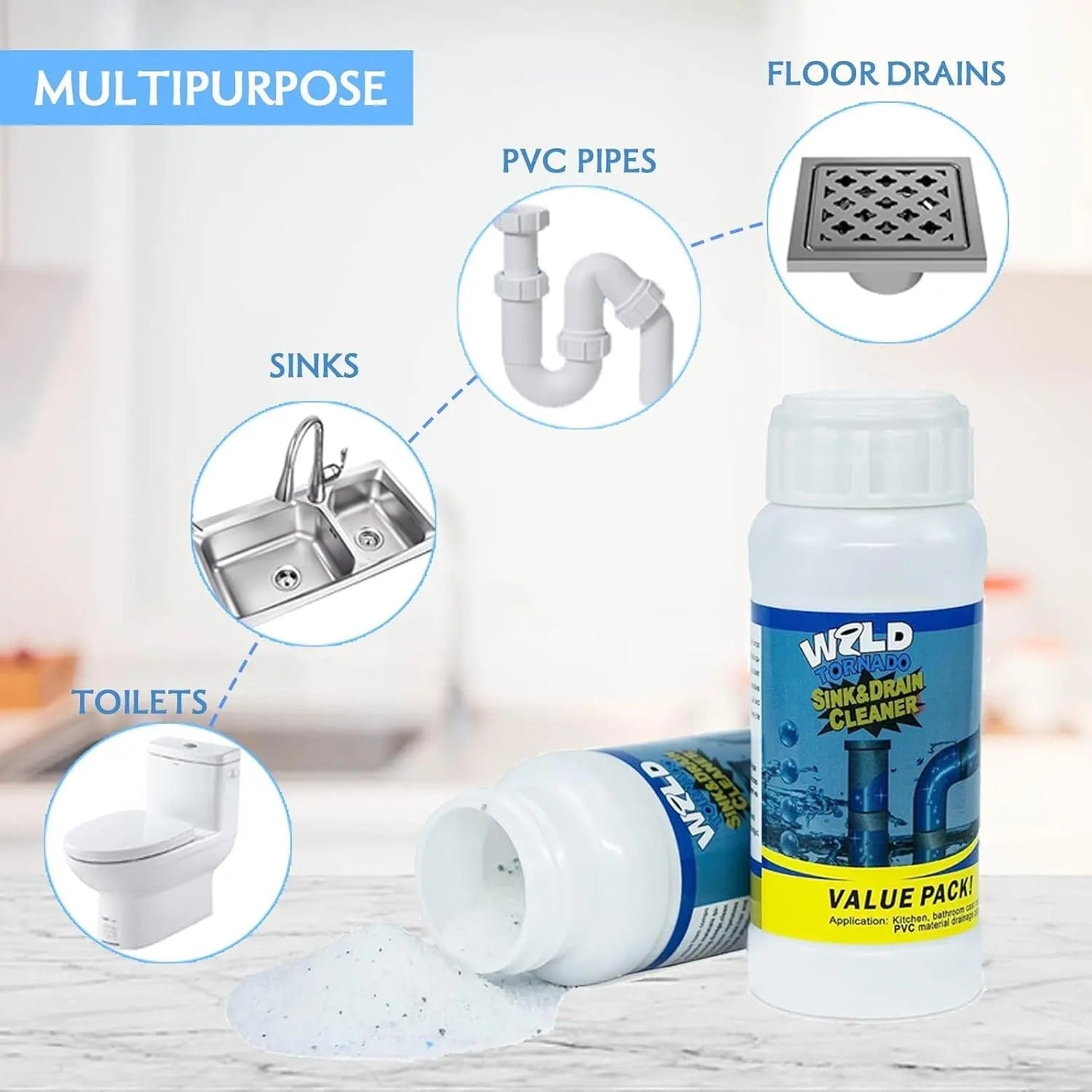 Effective Drain Cleaner for Tough Clogs