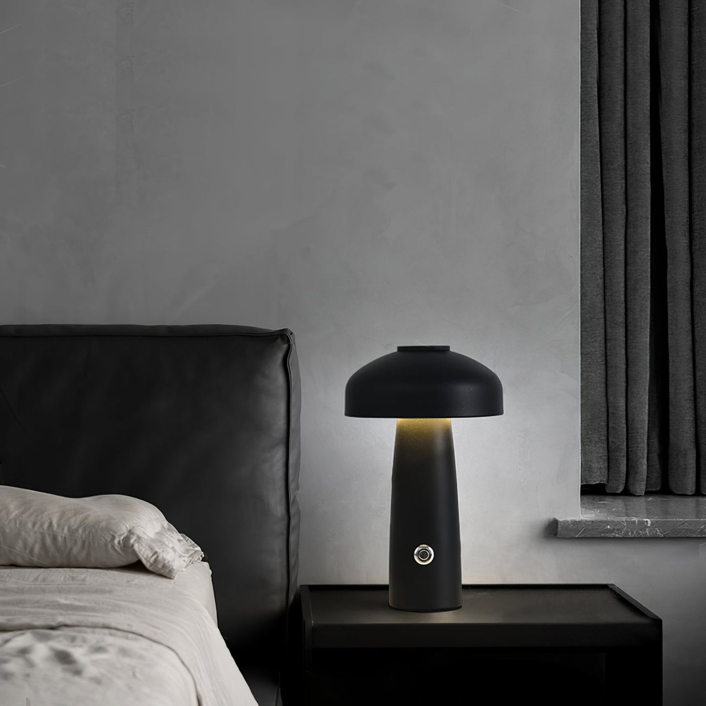 Portable Rechargeable Mushroom Desk Lamp
