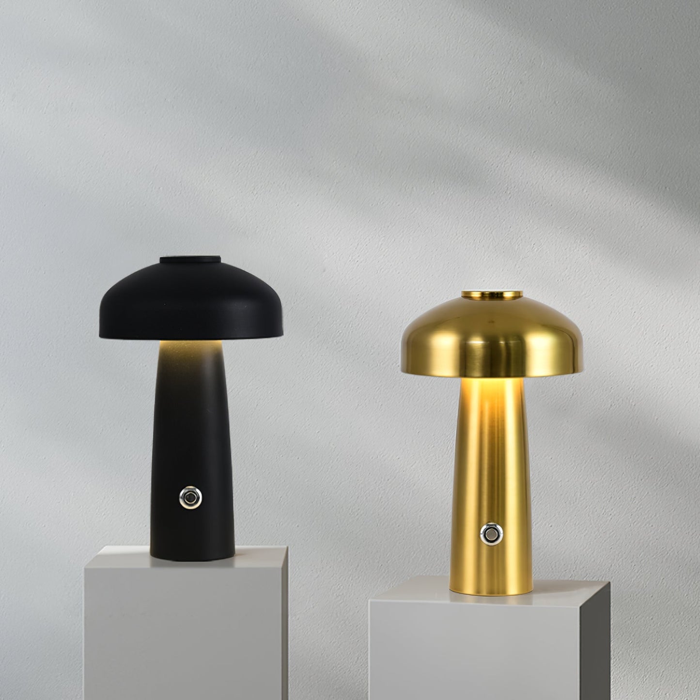 Portable Rechargeable Mushroom Desk Lamp