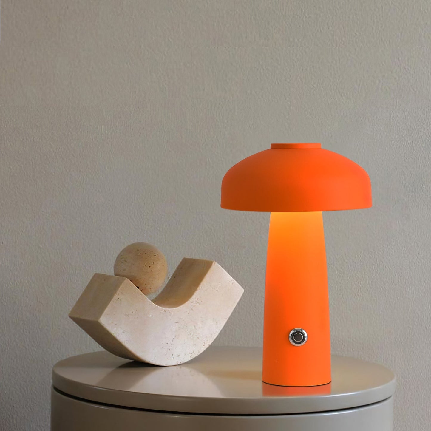 Portable Rechargeable Mushroom Desk Lamp