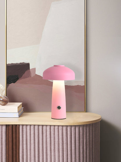 Portable Rechargeable Mushroom Desk Lamp
