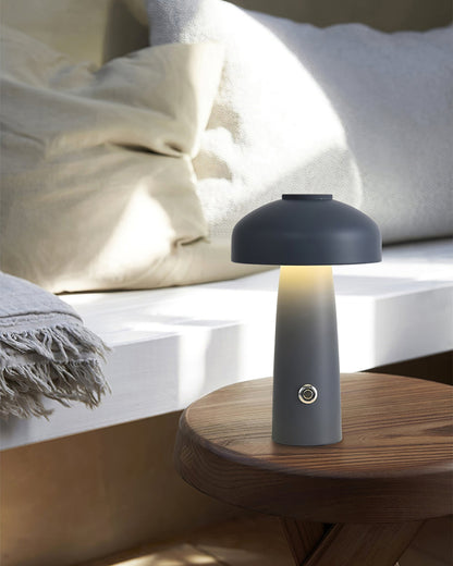 Portable Rechargeable Mushroom Desk Lamp