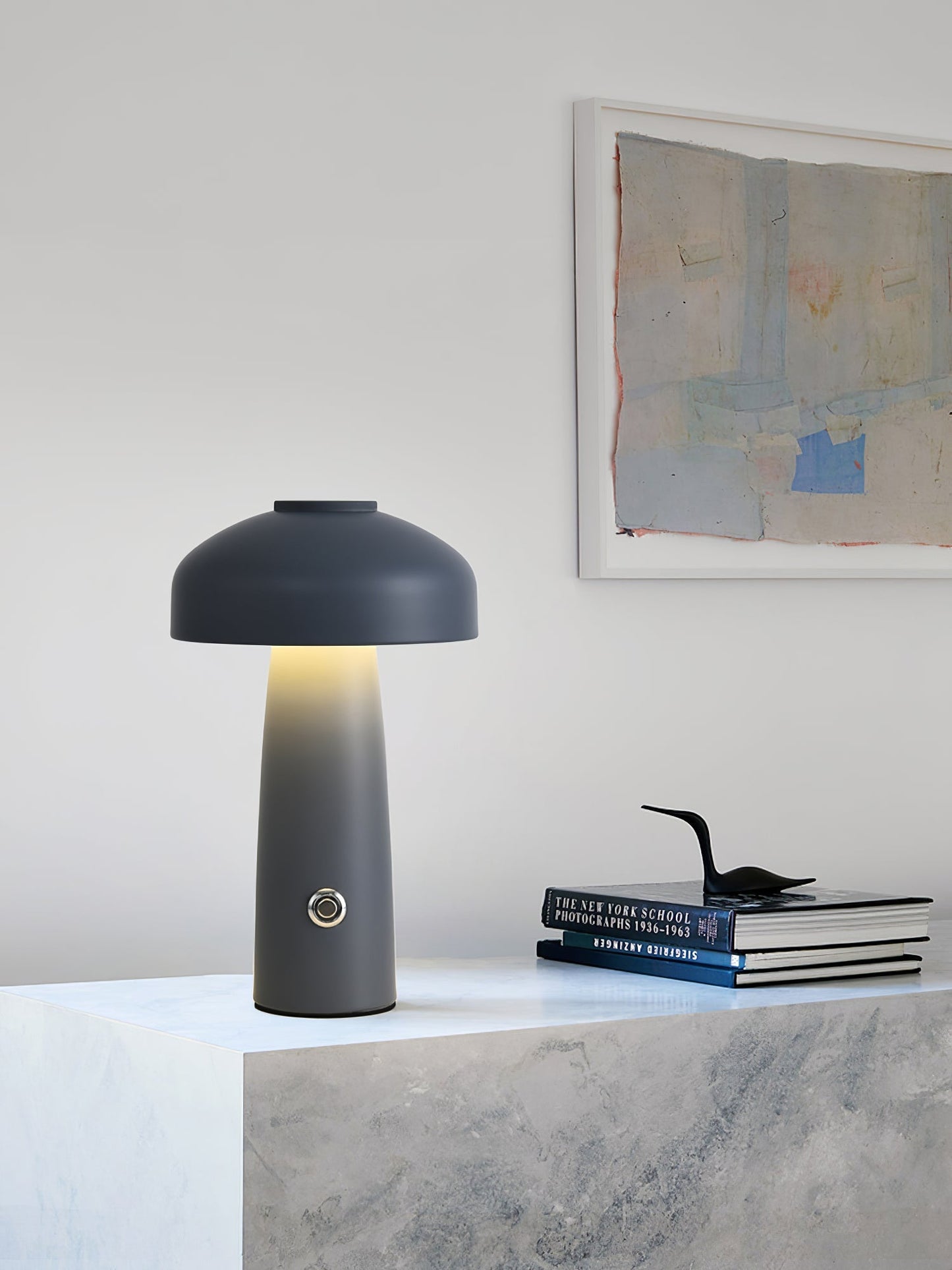 Portable Rechargeable Mushroom Desk Lamp