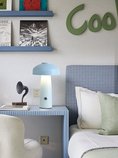 Portable Rechargeable Mushroom Desk Lamp