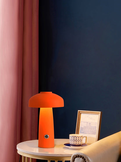 Portable Rechargeable Mushroom Desk Lamp