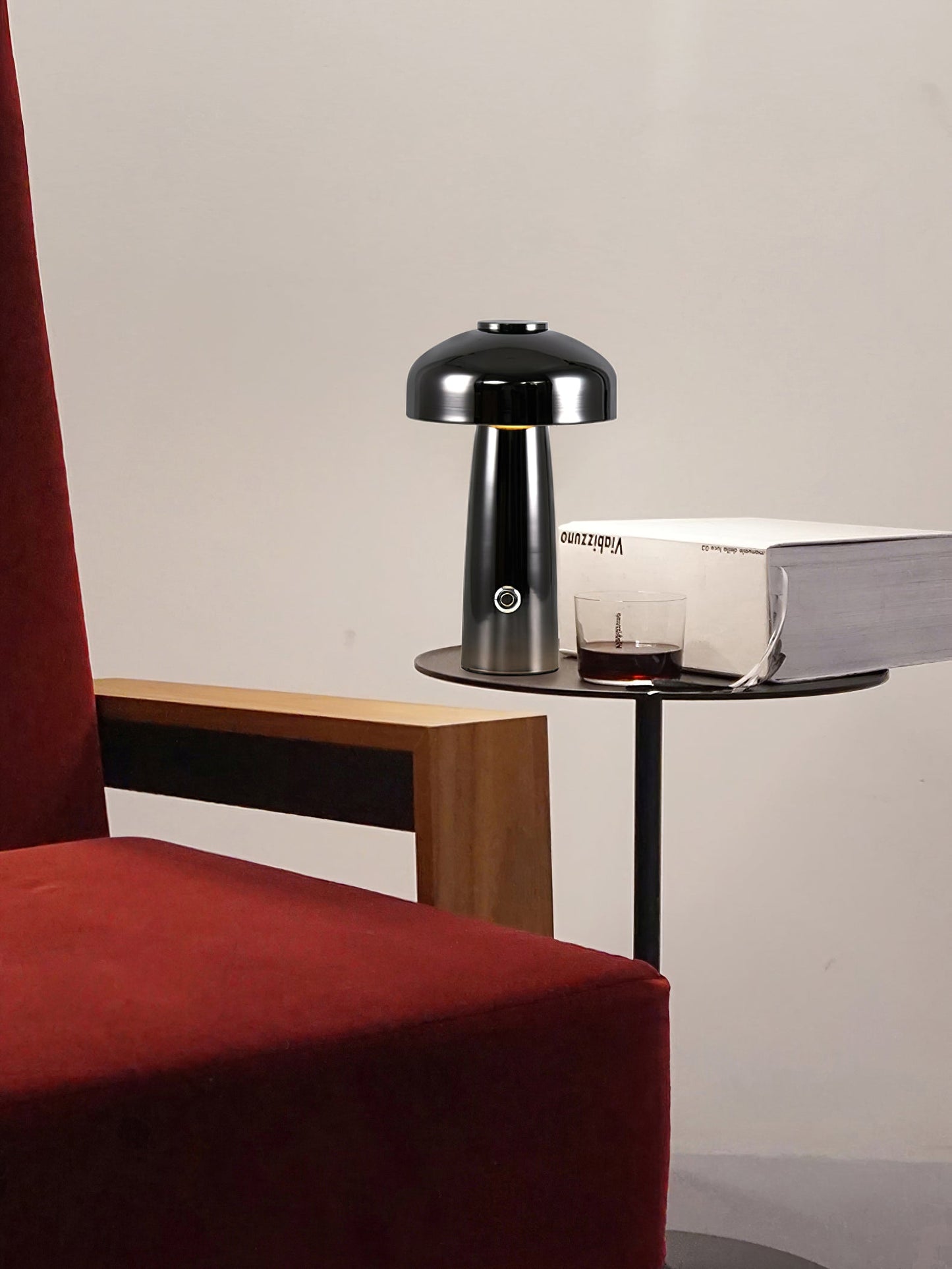 Portable Rechargeable Mushroom Desk Lamp
