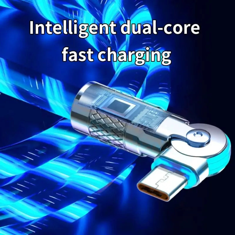 Bright 540° Adjustable Fast Charging Data Cable