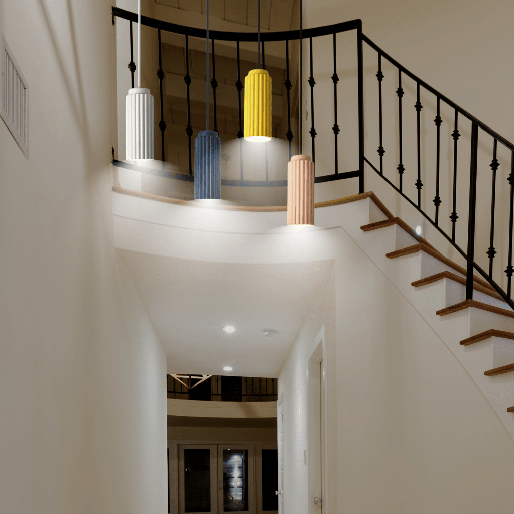 Sleek Modern Cylinder Pendant Lighting Fixture