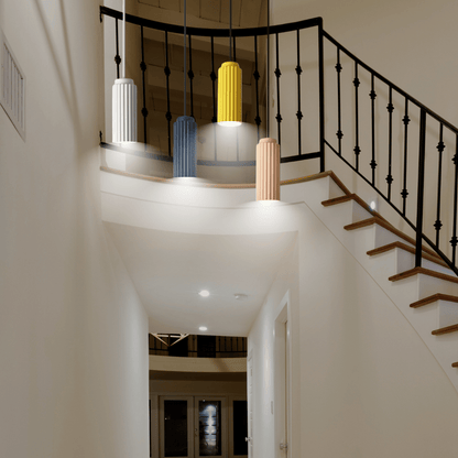 Sleek Modern Cylinder Pendant Lighting Fixture