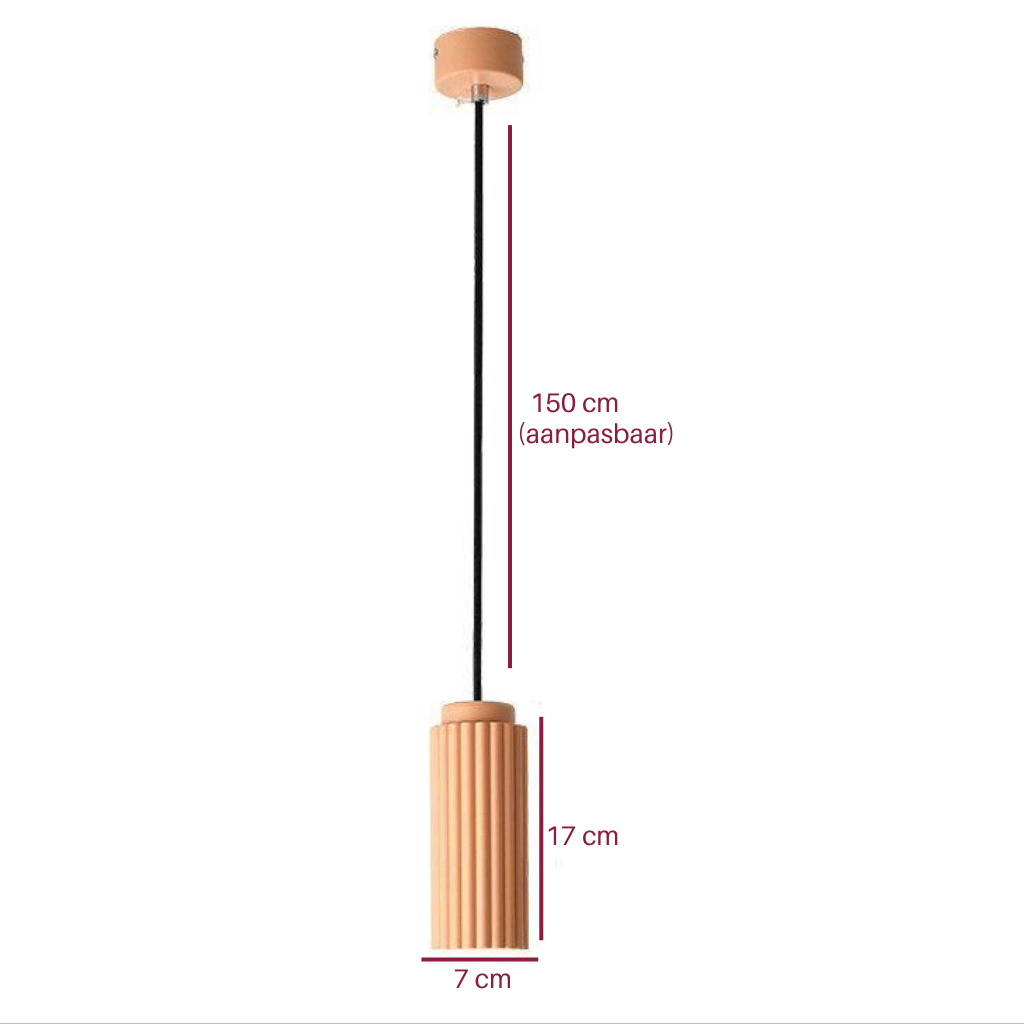 Sleek Modern Cylinder Pendant Lighting Fixture