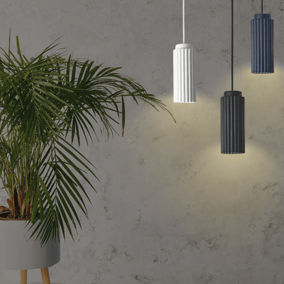Sleek Modern Cylinder Pendant Lighting Fixture