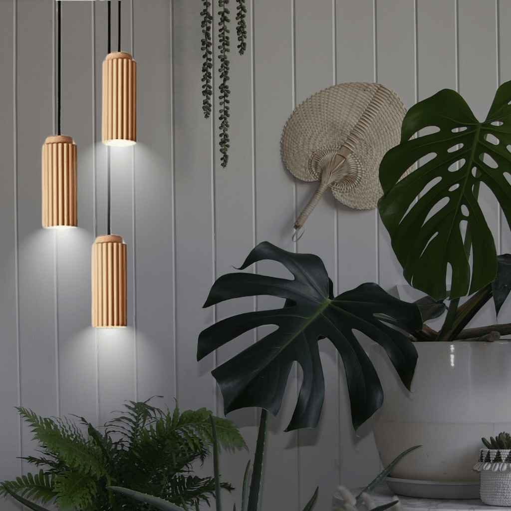 Sleek Modern Cylinder Pendant Lighting Fixture