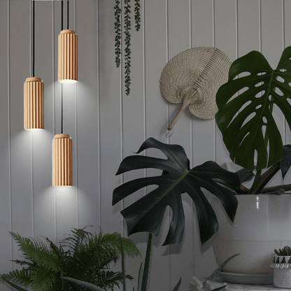 Sleek Modern Cylinder Pendant Lighting Fixture