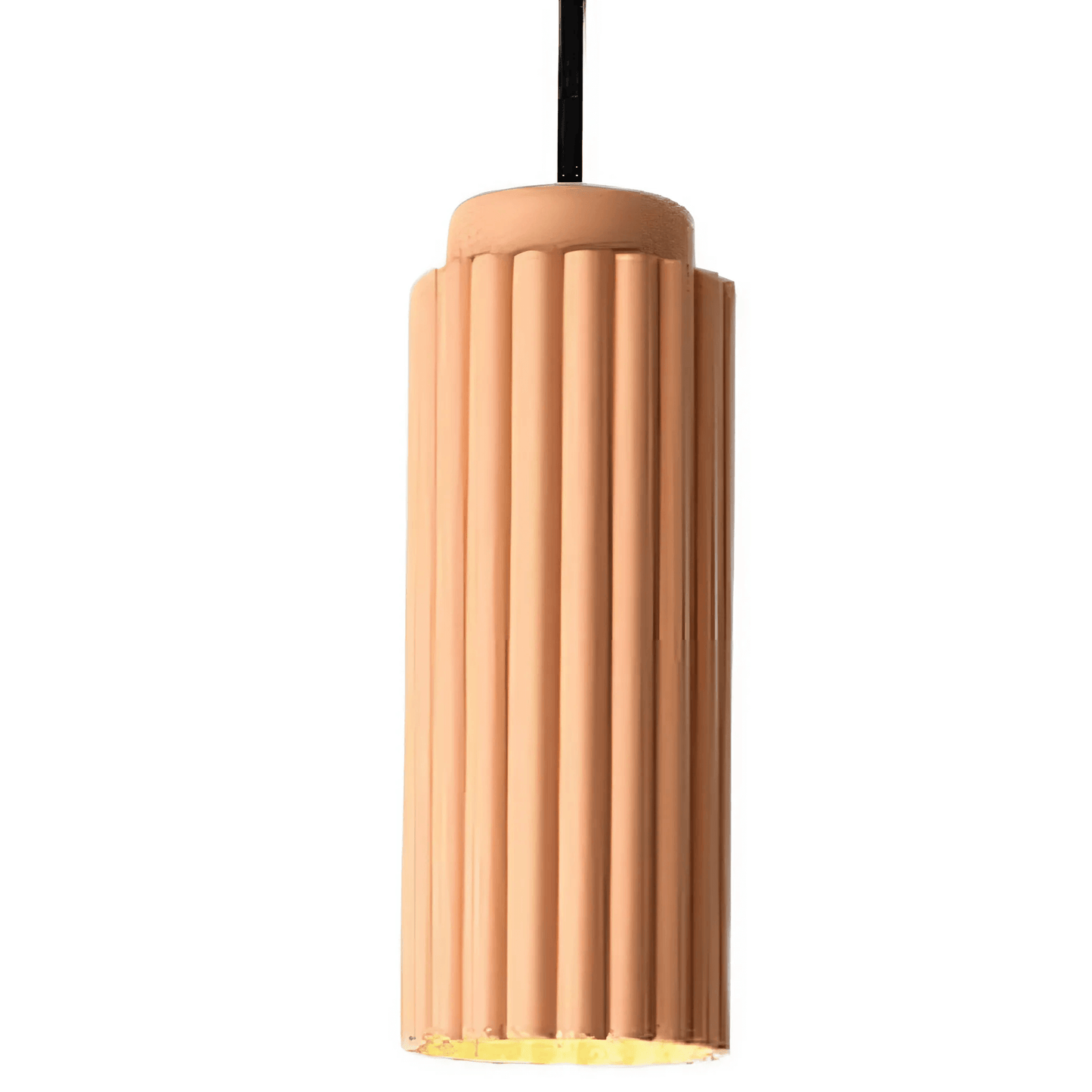 Sleek Modern Cylinder Pendant Lighting Fixture